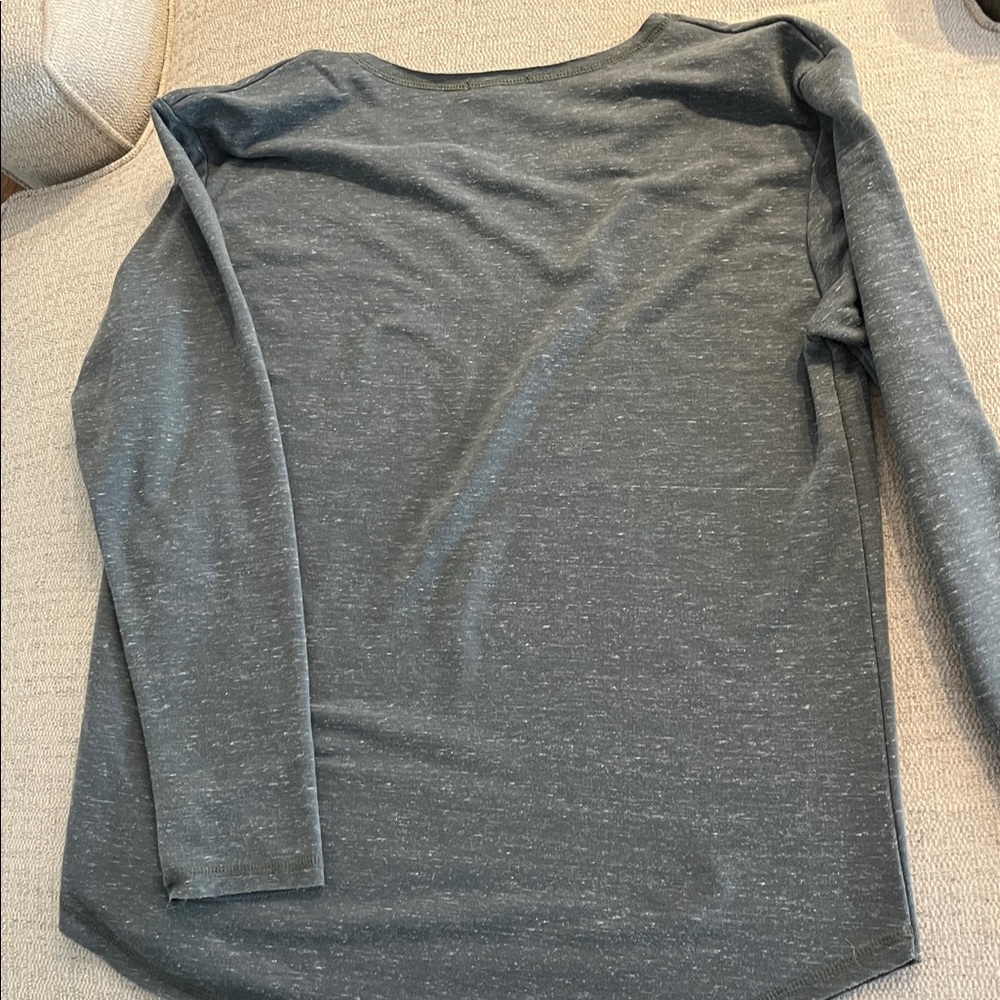 First Love Olive Green Ribbed Top - Picture 5 of 6